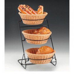 Zicco MBK-12 Bread Basket with Stand, 3 Layers 33x50x53 cm - Zicco