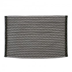 Zicco P-25 Пластиковый плетеный американский сервиз, 30x45 см, черный - Zicco