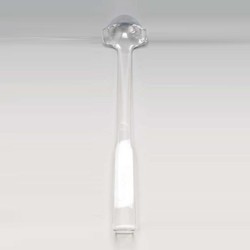 Zicco PDF-340 Double Sided Polycarbonate Sauce Ladle, 27 cm, Transparent - Zicco