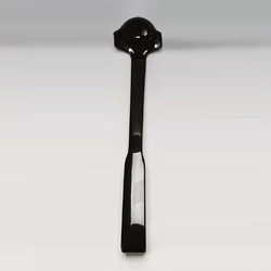 Zicco PDF-340 Double Sided Polycarbonate Sauce Ladle, 27 cm, Black - Zicco