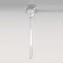Zicco PDF-350 Polycarbonate Double Sided Sauce Ladle, 25 cm, Transparent - Zicco