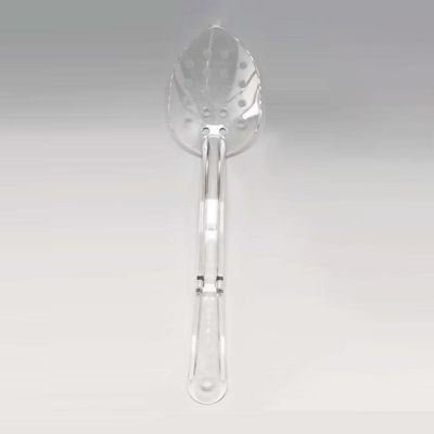 Zicco PDF-322 Delikli Polikarbon Servis Kaşığı, 31 cm, Şeffaf - 1