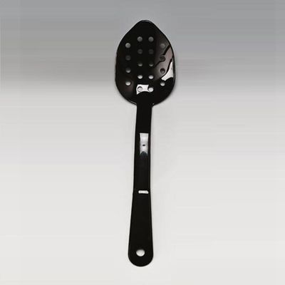Zicco PDF-322 Delikli Polikarbon Servis Kaşığı, 31 cm, Siyah - 1