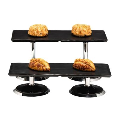 Zicco ZCP-825 Melamin Tepsili Teşhir Standı, 45x19x21 cm - 1