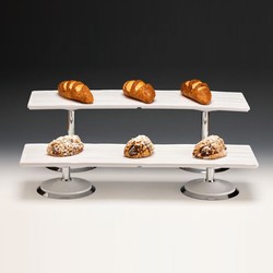 Zicco ZCP-826 Melamin Tepsili Teşhir Standı, 65x19x21 cm - Zicco