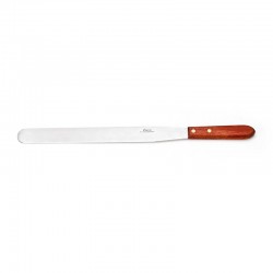 Zicco TY-177G Pastry Spatula with Wooden Handle, 30.5 cm - Zicco