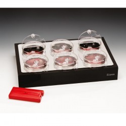 Zicco ZC-332 Glass Bowl Display Stand with Cooler, 57x37x10 cm - Zicco