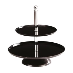 Zicco ZCB-01 Подставка для дисплея, поликарбонат, 2 слоя, 37 см, черный - Zicco