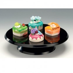Zicco ZCB-B30 Abs Cake Stand, 30 cm, Black - Zicco