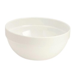 Zicco ZCP-049 Polycarbonate Round Bowl, 29 cm, White - Zicco