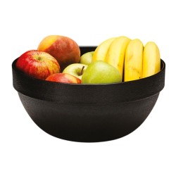 Zicco ZCP-050 Polycarbonate Round Bowl, 29 cm, Black - Zicco