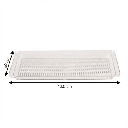 Zicco ZCP-054 Polycarbonate Cookie Tray, 29x43.5 cm - 2