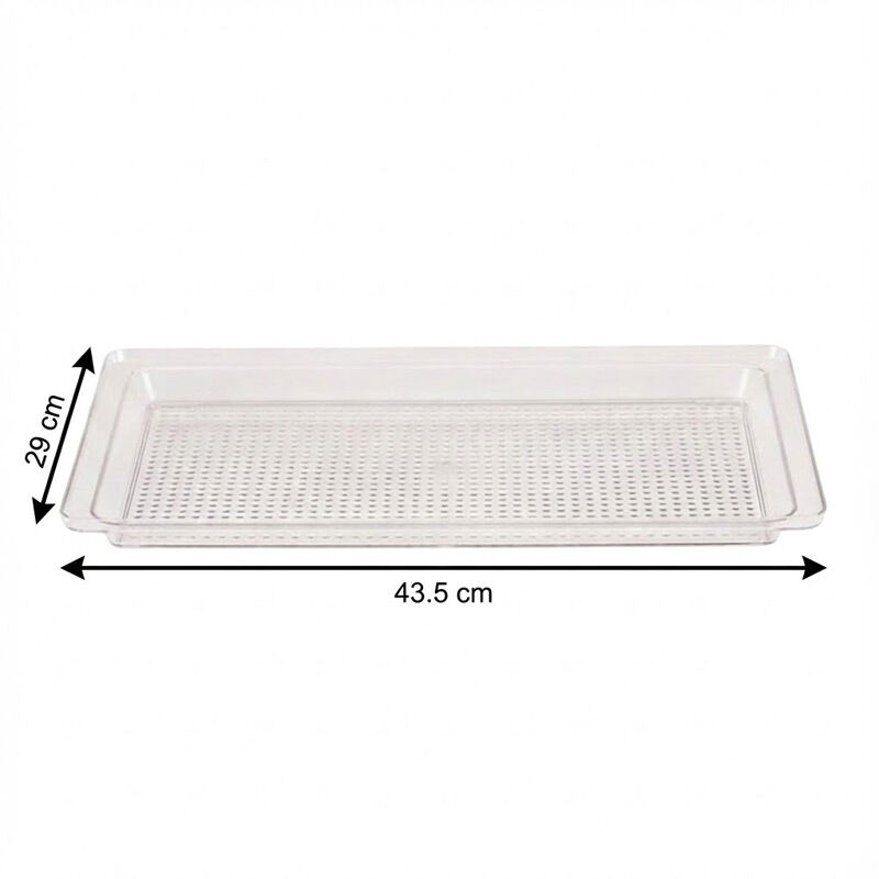 Zicco ZCP-054 Polycarbonate Cookie Tray, 29x43.5 cm - Zicco