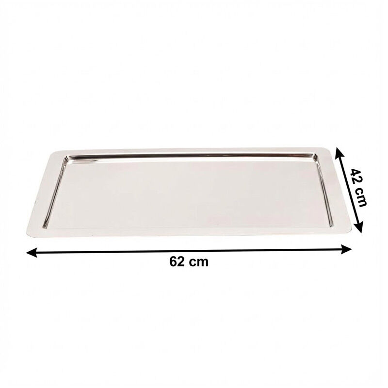 Zicco ZCP-069 Steel Angular Display Tray, 62x42 cm - Zicco