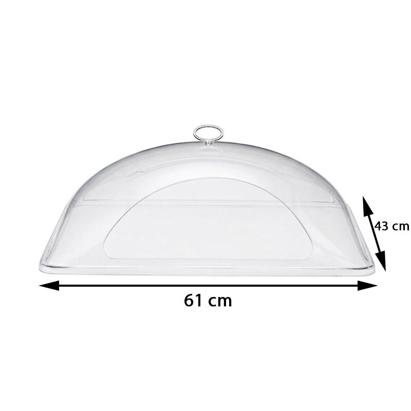 Zicco ZCP-109 غطاء مروحة أكريليك مع مقصورة، 43 × 61 سم - Zicco