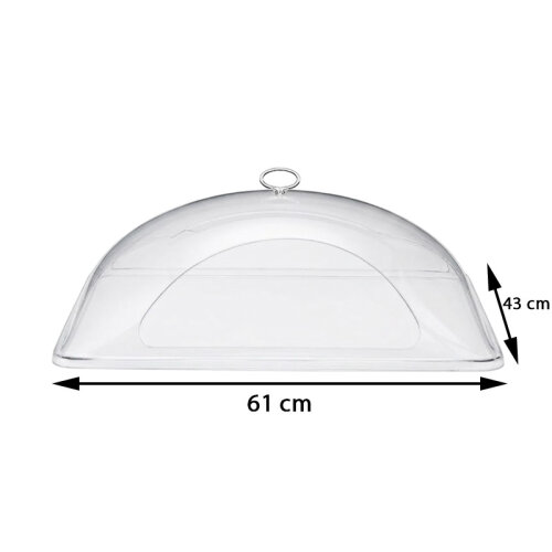 Zicco ZCP-109 Acrylic Fan Cover with Compartment, 43x61 cm - Zicco (1)