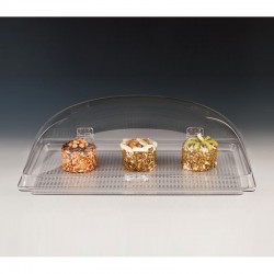 Zicco ZCP-166 Polycarbonate Storage Container with Tray, GN 1/1, 35x55 cm - Zicco