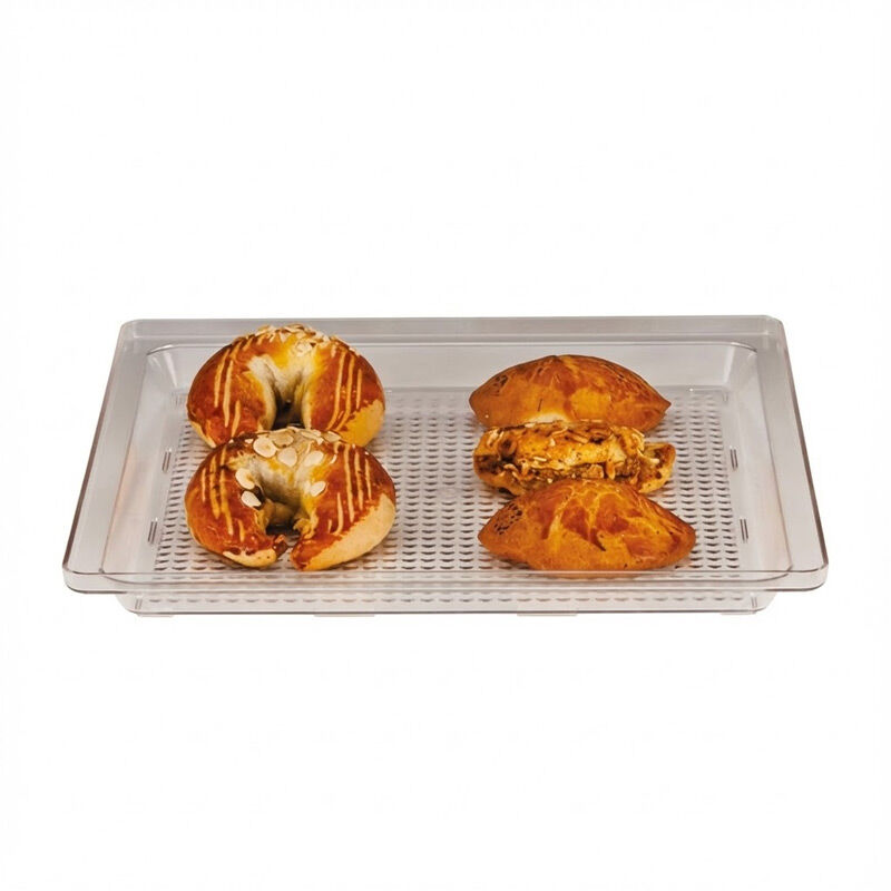 Zicco ZCP-172 Polycarbonate Square Display Tray, 35x35 cm - Zicco