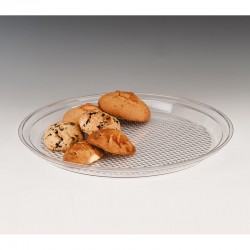 Zicco ZCP-173 صينية عرض مستديرة من البولي كربونات، 42 سم - Zicco