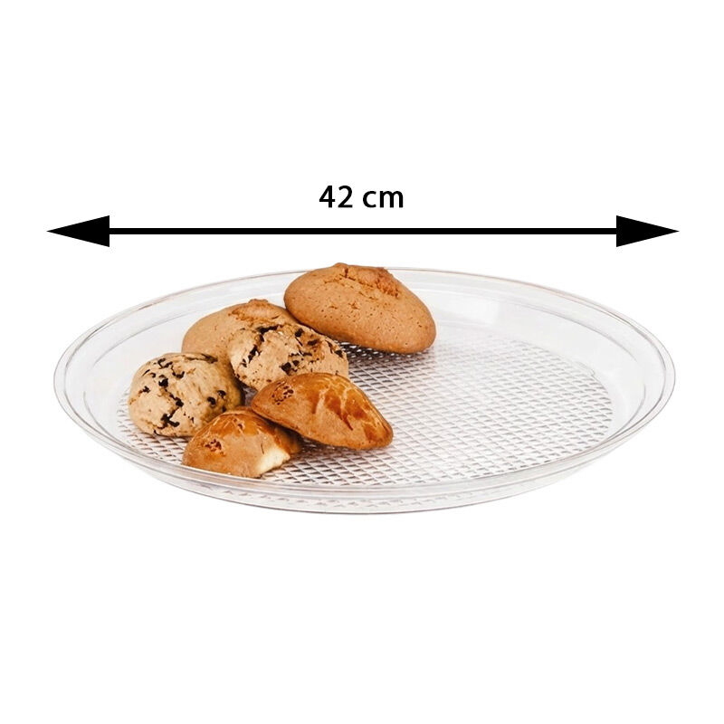 Zicco ZCP-173 Polycarbonate Round Display Tray, 42 cm - Zicco