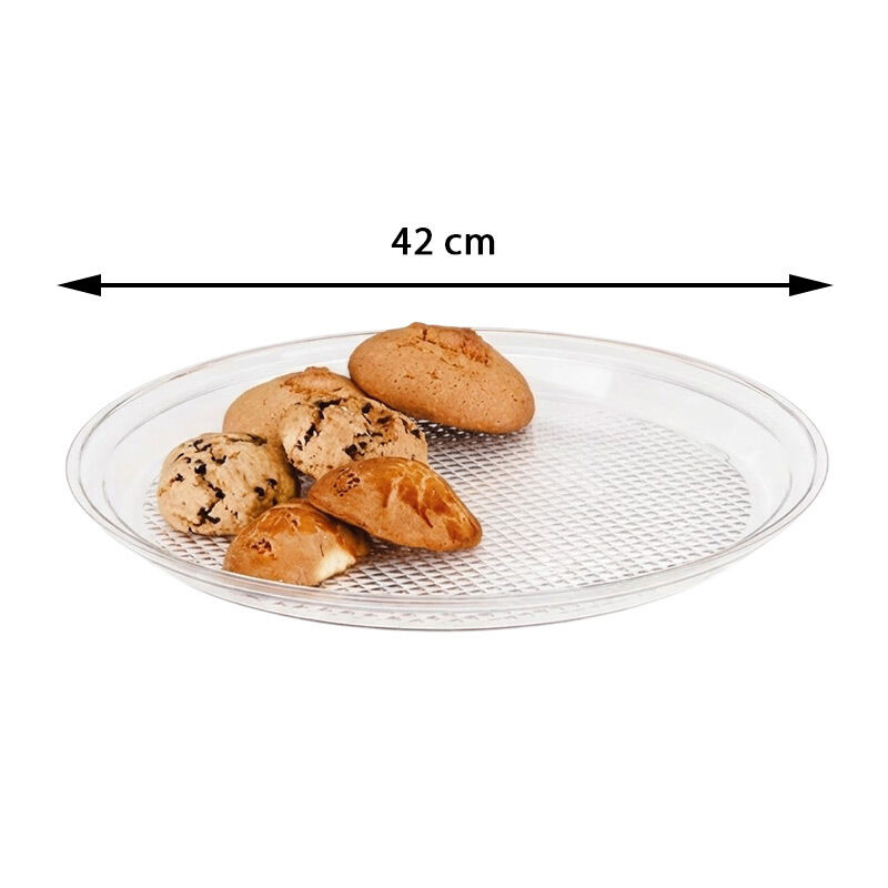 Zicco ZCP-173 Polycarbonate Round Display Tray, 42 cm - Zicco