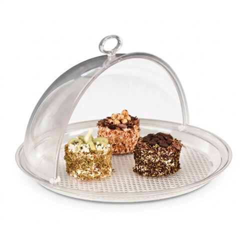 Zicco ZCP-183 Polycarbonate Round Fan with Rolltop Cover, 40.5 cm - Zicco