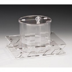 Zicco ZCP-199 Polycarbonate Sosluk Jam Holder Stand, 23x19.5x15 cm - Zicco