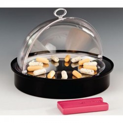 Zicco ZCP-221 Rolltop Covered Display Stand with Cooler, 42 cm - Zicco