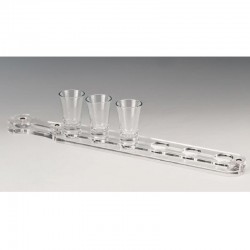 Zicco ZCP-295 Сервиз для шотов акриловый, 6 шт, 52x5,5 см - Zicco