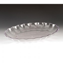 Zicco ZCP-296 لوحة عرض بيضاوية من البولي كربونات، 41.5 × 29.5 × 5.5 سم، شفافة - Zicco (1)