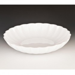 Zicco ZCP-297 Поликарбонатная круглая чаша для демонстрации, 36x7 см, белая - Zicco