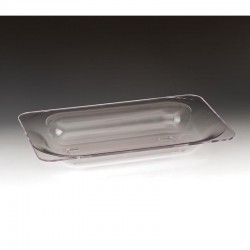 Zicco ZCP-298 Прямоугольная дисплейная панель из поликарбоната, 40x26x6,5 см, прозрачная - 1