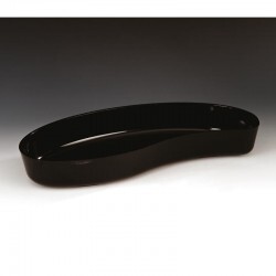Zicco ZCP-299 Polycarbonate Drop Display Plate, 45x21x6.5 cm, Black - 2
