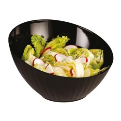 Zicco ZCP-302 Curved Polycarbonate Display Bowl, 31.5 m, Black - Zicco