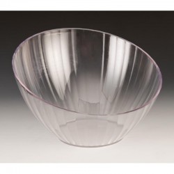 Zicco ZCP-302 Curved Polycarbonate Display Bowl, 31.5 m, Clear - Zicco