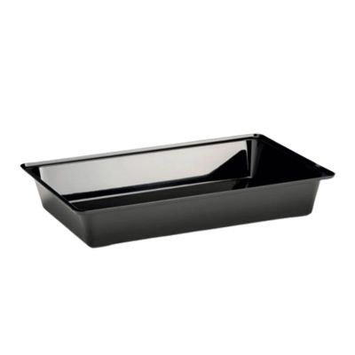Zicco ZCP 314-P Polikarbon Teşhir Tepsisi, 44x28x cm, Siyah - 1