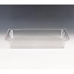 Zicco ZCP-314 صينية عرض من البولي كربونات، 44 × 28 × سم، شفافة - Zicco