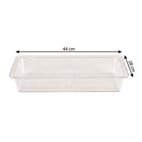 Zicco ZCP-314 Polycarbonate Display Tray, 44x28x cm, Clear - Zicco (1)