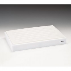 Zicco ZCP-315 Acrylic Bread Cutting Board, 30x45x5 cm, White - Zicco