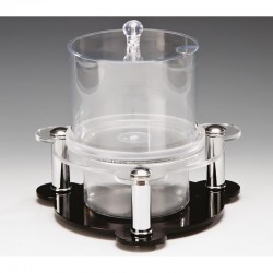 Zicco ZCP-317 Butter Display Stand with Ice Bucket, 25x25x h:22 cm - Zicco