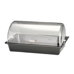 Zicco ZCP-319 Polikarbon Derin Muhafaza Kabı, Rolltop Kapaklı, 28x43x22 cm, Siyah - Zicco