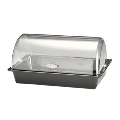 Zicco ZCP-319 Polikarbon Derin Muhafaza Kabı, Rolltop Kapaklı, 28x43x22 cm, Siyah - 1
