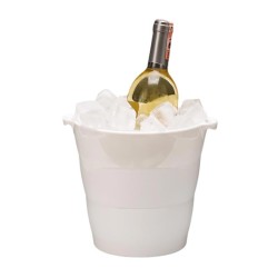 Zicco ZCP-334 Polycarbonate Bottle Bucket, 20x19 cm, White - Zicco