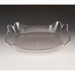 Zicco ZCP-336 Polycarbonate Display Bowl, 35x35 cm, Clear - Zicco