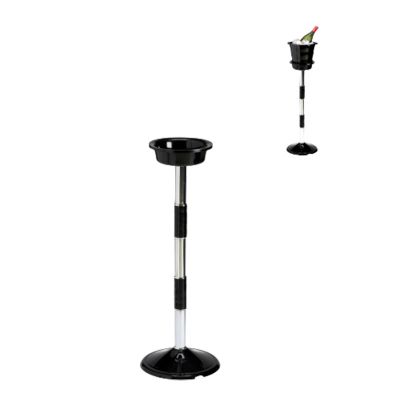 Zicco ZCP 344-3 Akrilik Şişe Kova Standı, 75 cm, Siyah - 1