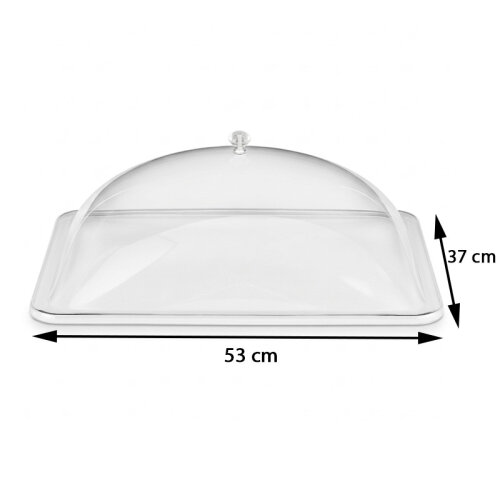 Zicco ZCP-353 Acrylic Tray Cover, 37x53 cm - 2