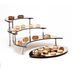 Zicco ZCP-357 Crescent Mirror Display, 4 Layered, 26 cm - Zicco