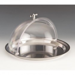 Zicco ZCP-404 Steel Bottom Rolltop Polycarbonate Covered Fan, 32.5 cm - Zicco