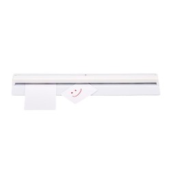 Zicco ZCP-407 Acrylic Order Holder, 50 cm, White - Zicco