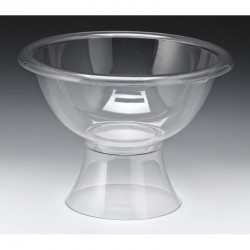 Zicco ZCP-446 وعاء عرض قائم من البولي كربونات، 35 سم، شفاف - Zicco